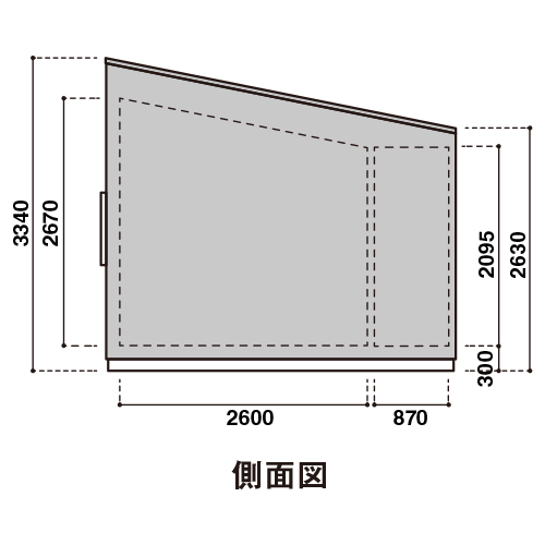無印良品の小屋 見取り図