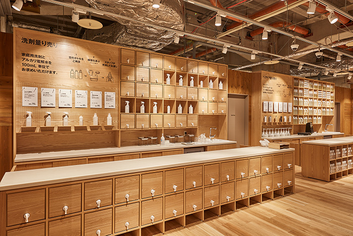 洗剤量り売りイメージ