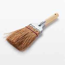 天然素材の掃除用品ヤシ材荒神ほうき