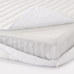今回発売するマットレスはすべて、側生地を取り外してご家庭で洗濯できます