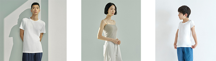 天然由来の素材でさらっと快適な春夏向け機能性インナーとルームウェア・靴下が揃いました