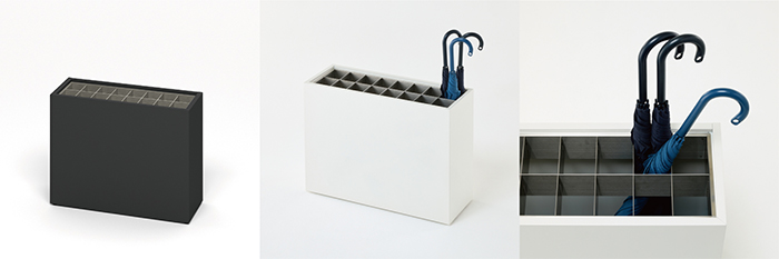 オフィス用大容量の「スチールボックス傘立て」＜価格：税込45,000円～＞