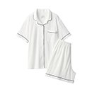 婦人 着るタオル 両面パイル 半袖パジャマ