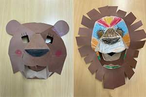 動物お面づくりワークショップ