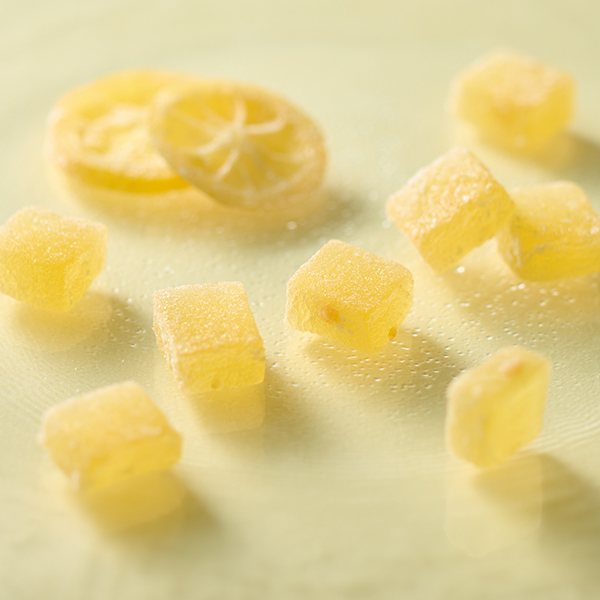 「ドライフルーツ」と「フルーツ寒天もち」