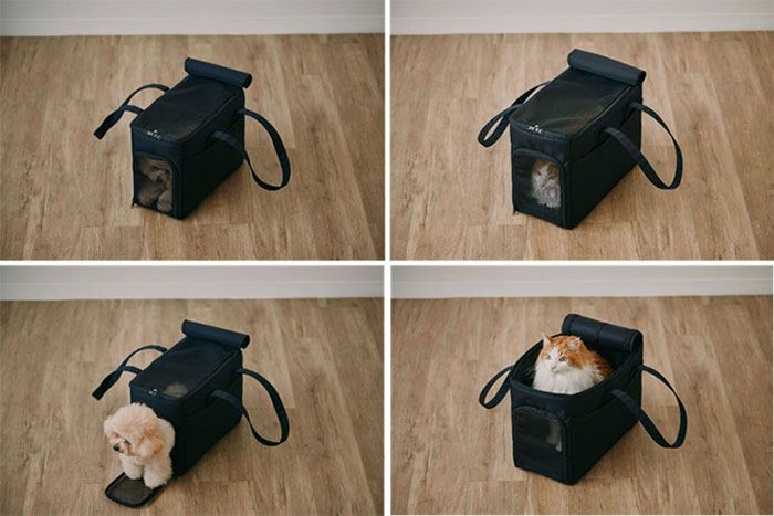 ペット用 洗えるキャリーバッグ（小／大）