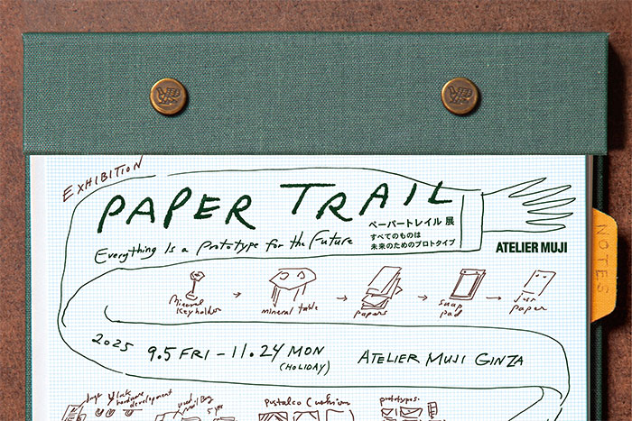 ATELIER MUJI企画展 『「ペーパートレイル」展 -すべてのものは未来のためのプロトタイプ-』