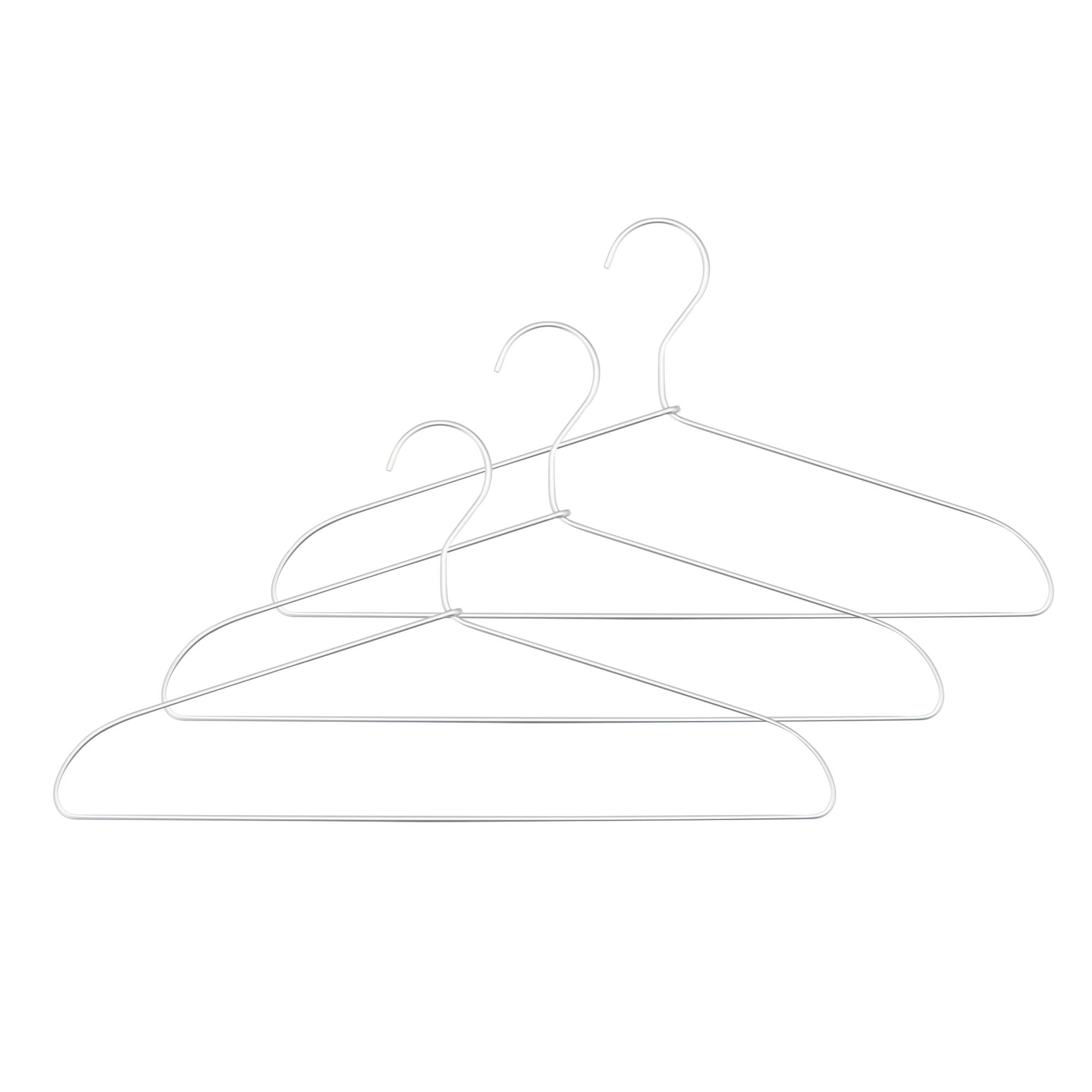 アルミ洗濯用ハンガー・３本組